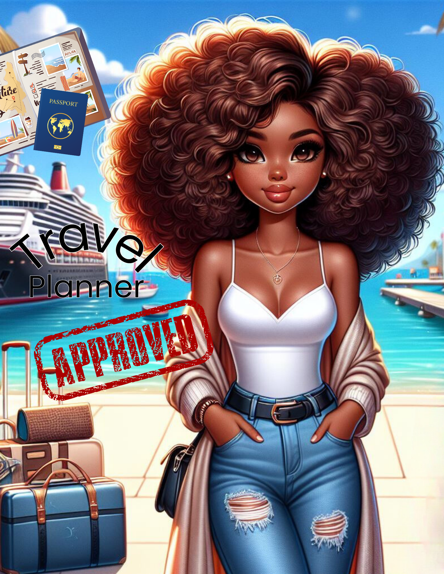 Travel Planner editable and Digital