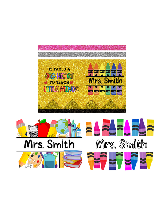 Teacher Appreciation Bundle Editable Digital Design